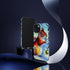A Squirrel Decorates the Forest for Christmas - Impact Resistant Phone Case